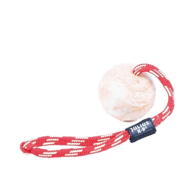 Kép Julius-K9® IDC® Kautschuk Ball - 70 mm, mit Zange